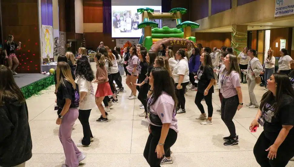 people dancing at RamTHON