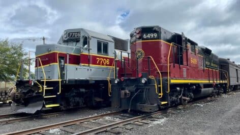 West Chester Railroad trains