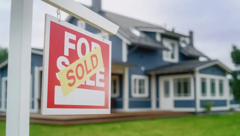 fastest-growing home prices. for sale and sold sign
