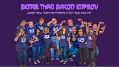 The "Better Than Bacon" improvisational comedy troupe.