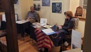 people at Chadds Ford Historical Society event