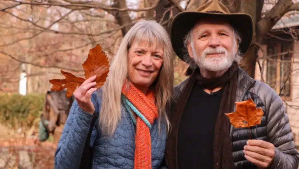 West Vincent Husband and Wife On a Mission to Bring Fallen Leaves to New Heights