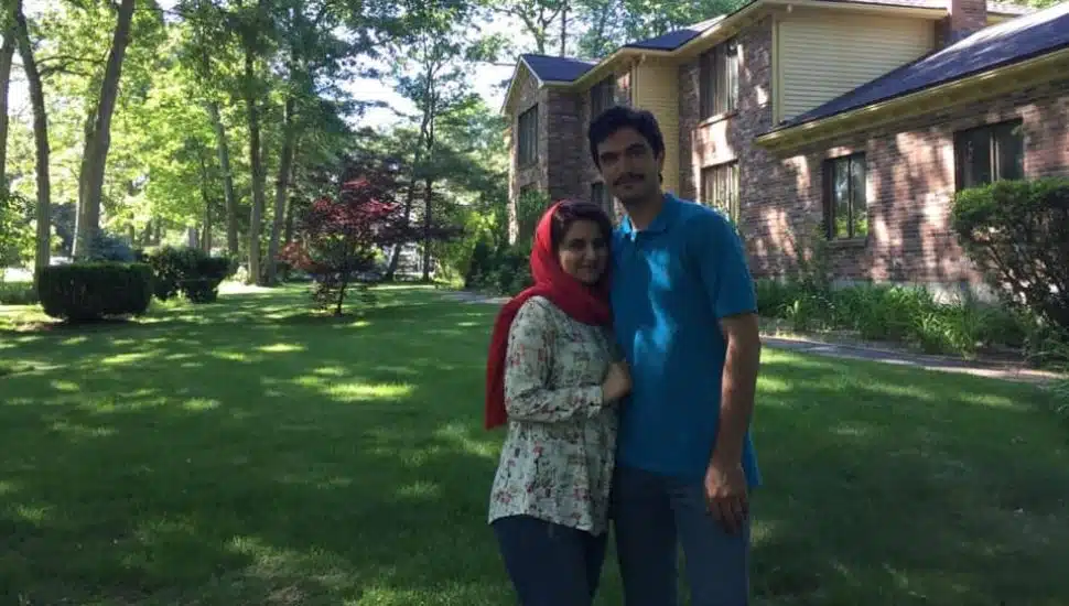 Hamid Golshani and Nadia Naknami