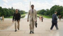 Aml Ameen as Martin Luther King, left, and Colman Domingo as Bayard Rustin.