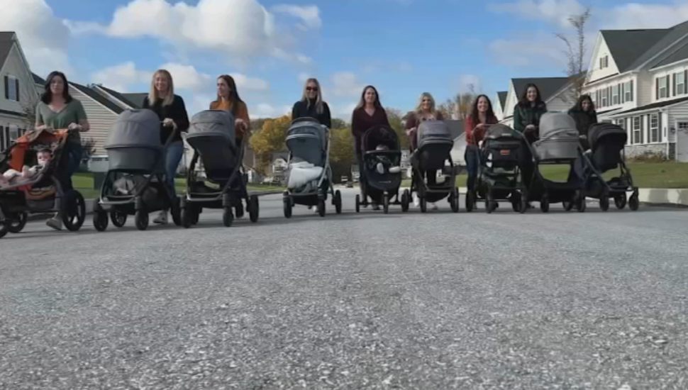 West Chester moms and their babies