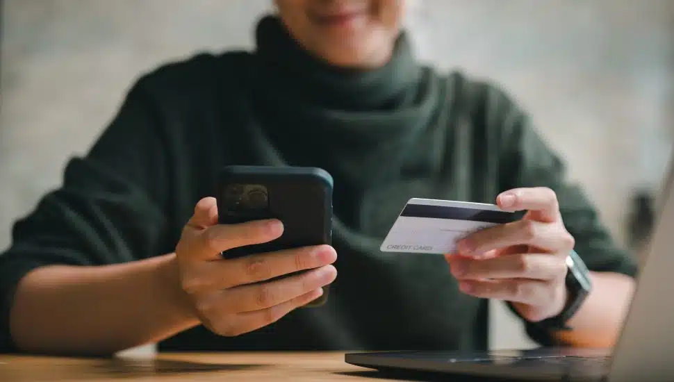 person online shopping