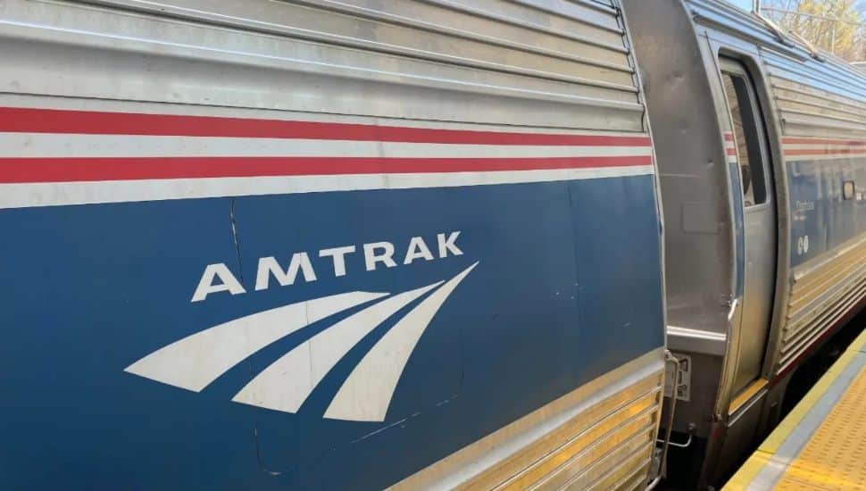 Amtrak train