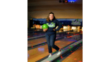Catt Wolfe at Timber Wolfe Lanes.