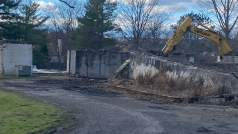 Chase Barn demo in Chesterbrook