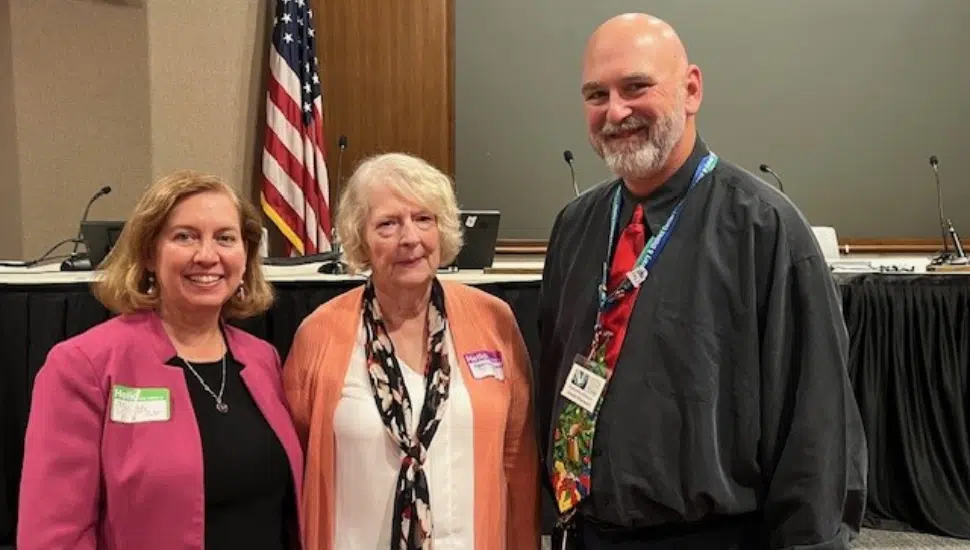 Christi Buker, Agatha Lyons and Joe Sherwood