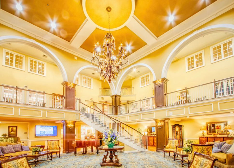 he main lobby of Freedom Village at Brandywine