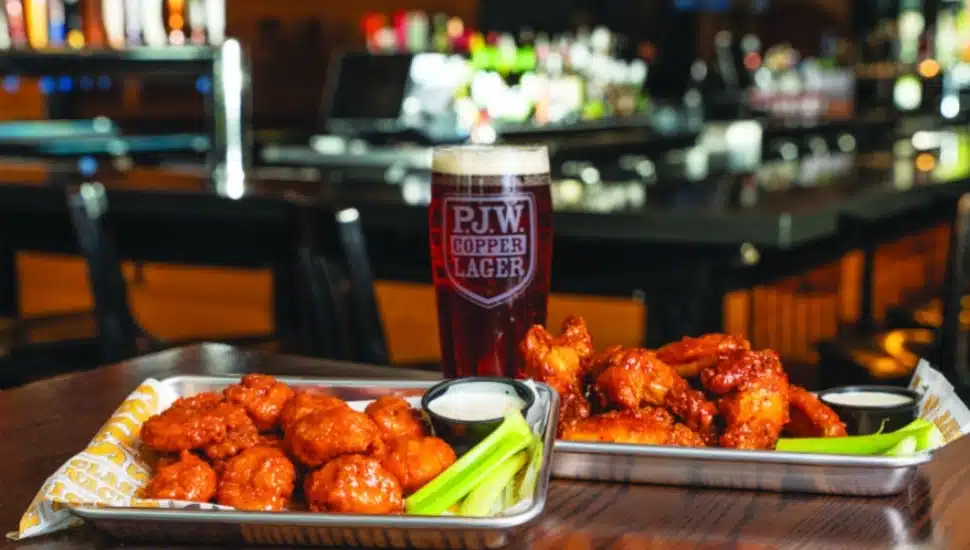 PJ's wings and drinks