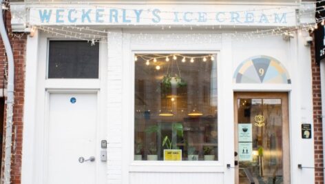 Weckerly's Ice Cream.
