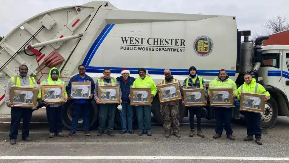 West Chester sanitation crew