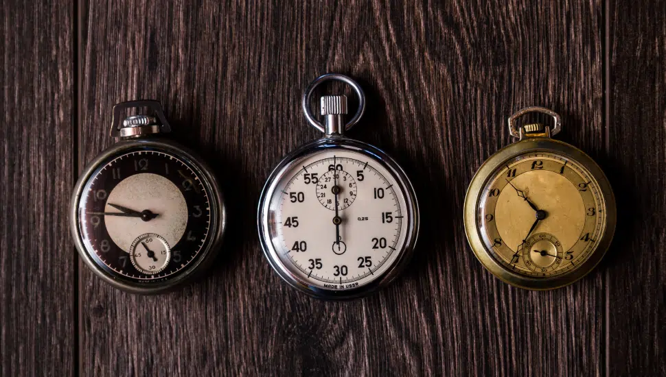 3 vintage watches
