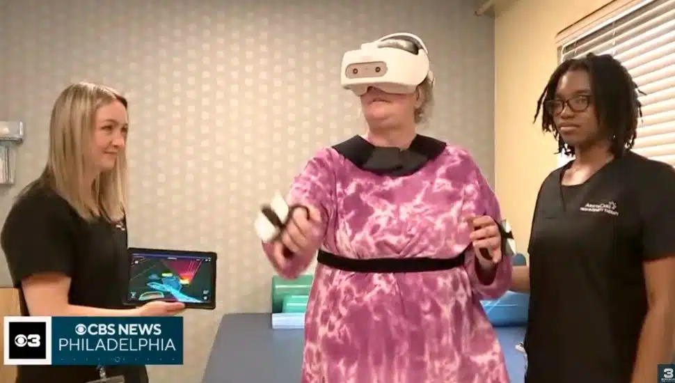 Woman Uses Virtual Reality to Help Recover from Burns Sustained During Coatesville House Fire