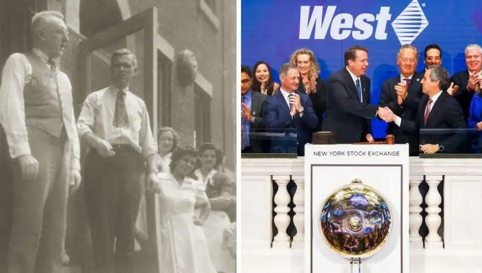 West Pharmaceutical Services founder
