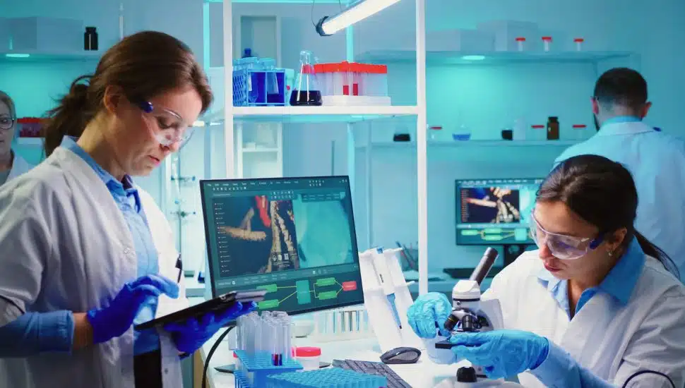 biotech lab
