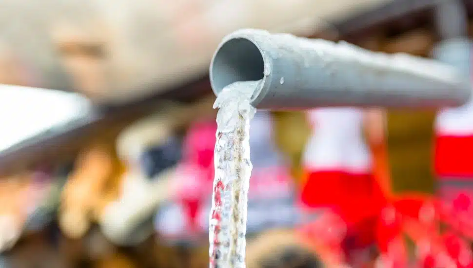 frozen pipes