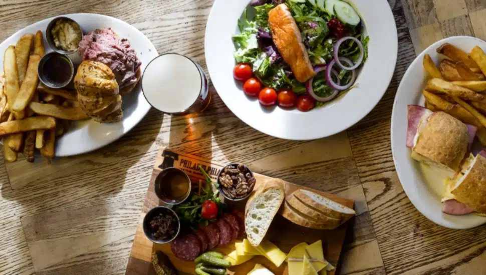 Dishes from The Whip Tavern.