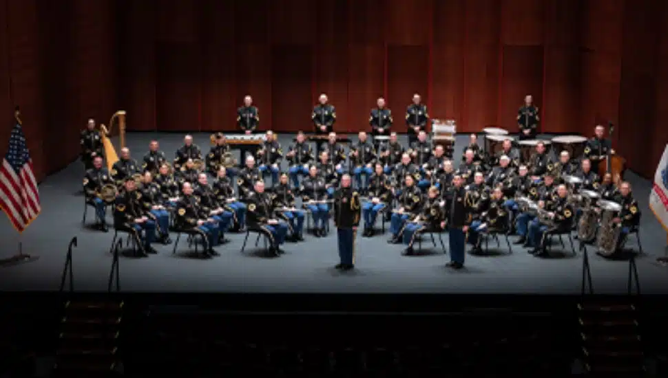 Musicians on stage.