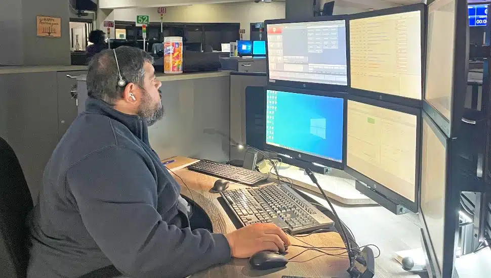 9-1-1 Telecommunicator Mike Arganetto