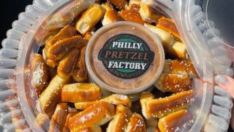 Philly Pretzel Factory pretzels