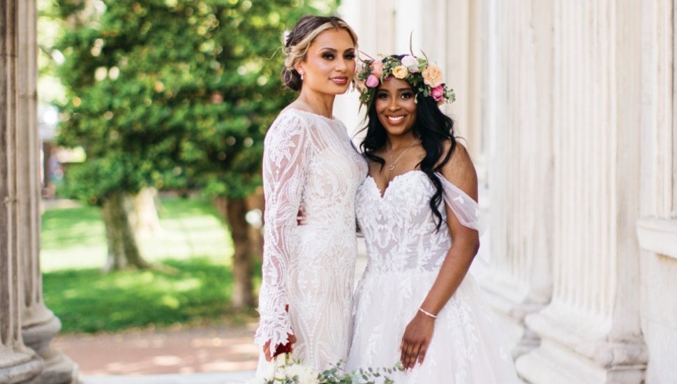 Vidalina Rodriguez, left, and Nzinga Gocking