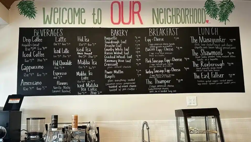 winnie's menu