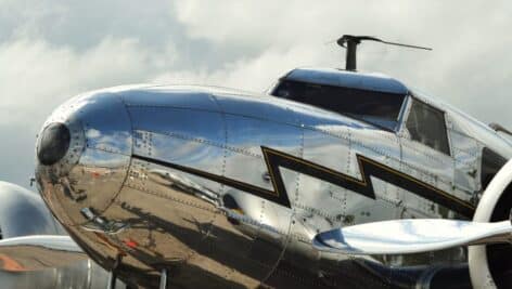 Lockheed Electra airplane