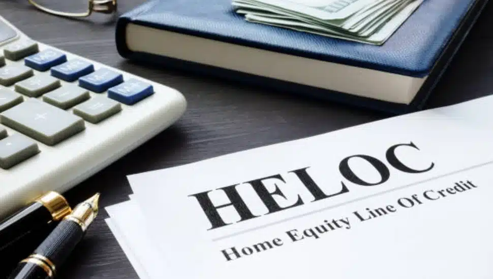 HELOC paperwork