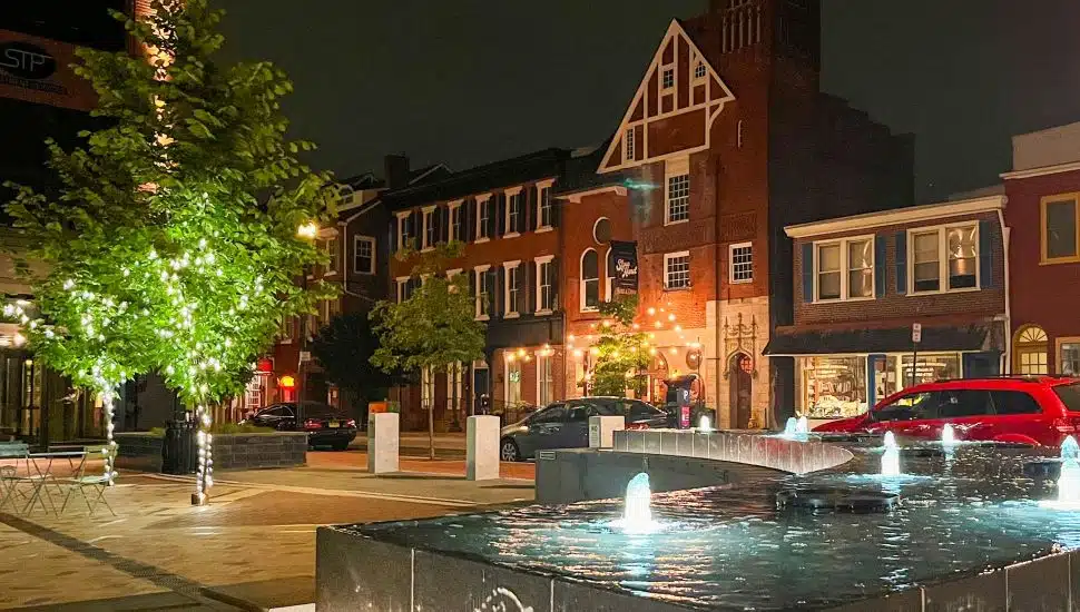 west chester at night