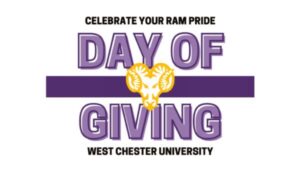 Golden Ram surrounded by the text "Day of Giving"