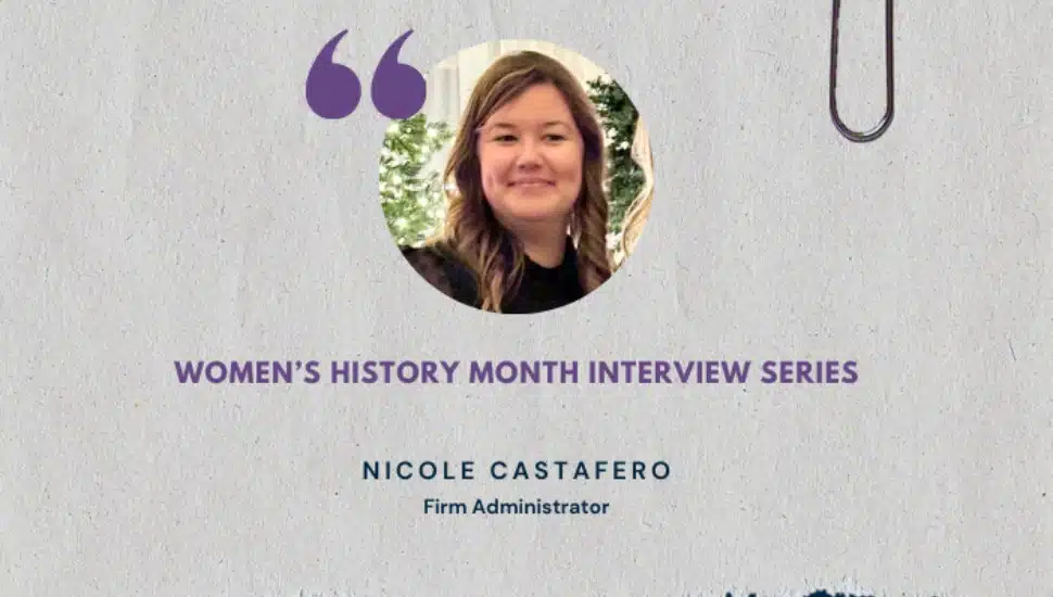 MacElree Harvey Firm Administrator, Nicole Castafero.