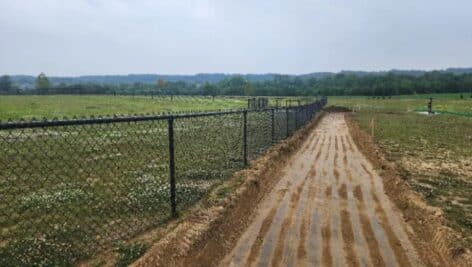 exton park land and fences