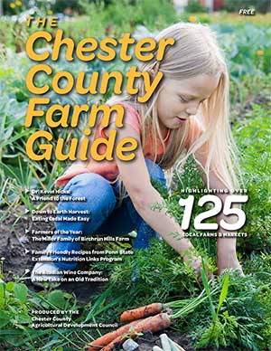 The front cover of Chester County 2024 Farm Guide
