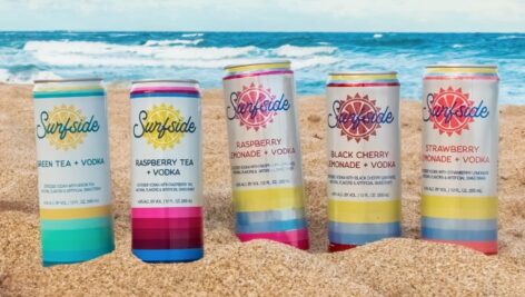 Surfside canned drinks