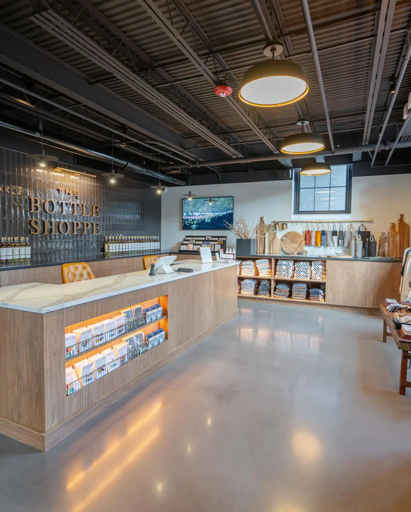 bottle shop at Turks Head Wines