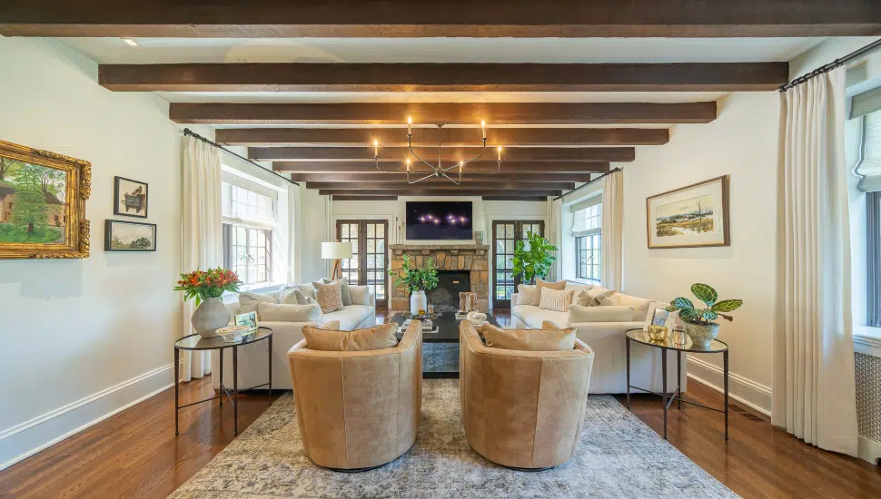 Tudor Home in West Chester Perfectly Blends Classic, Modern Designs