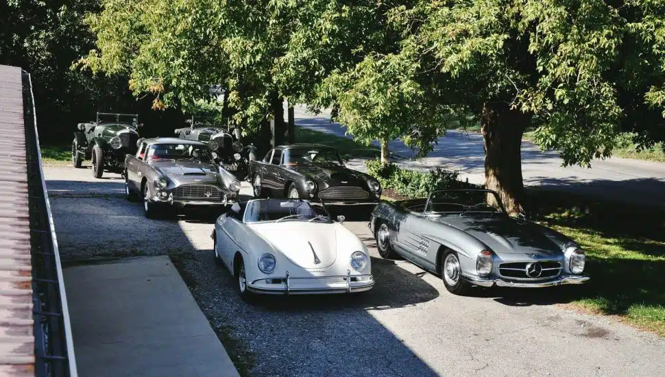 D.L. George Historic Motorcars garage