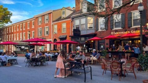 D'Ascenzo's Gelato storefront in West Chester