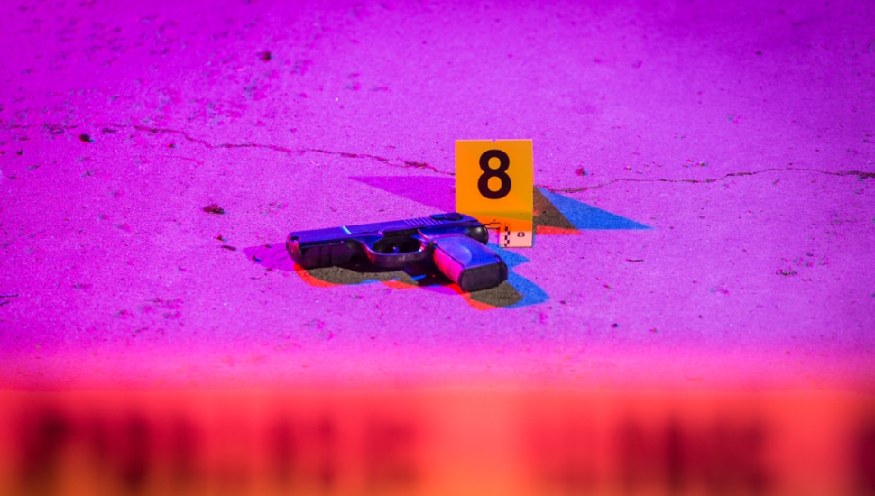 gun on ground