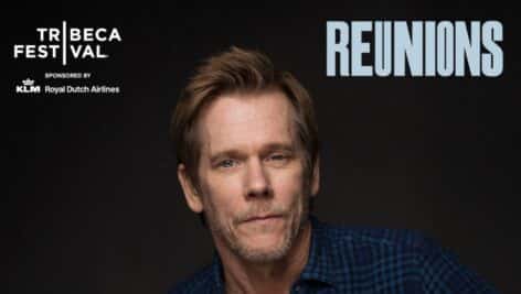 An announcement about Kevin Bacon appearing at the Tribeca Festival.