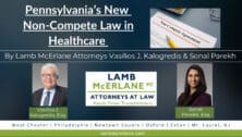 A graphic with headshots of Lamb McErlane Attorneys