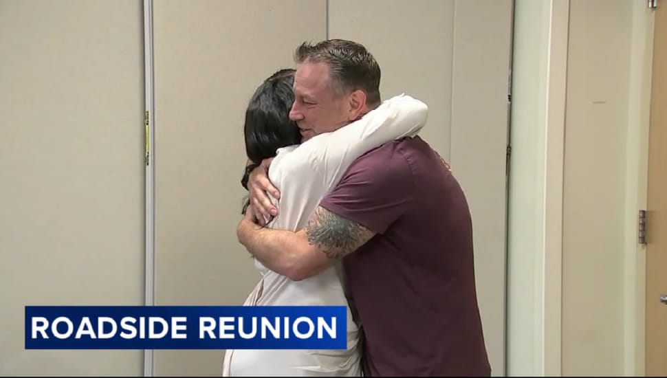 King of Prussia Mom Reunites with Man Who Assisted Her During Roadside Delivery