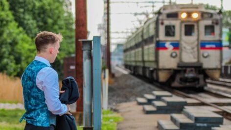 septa passenger waiting