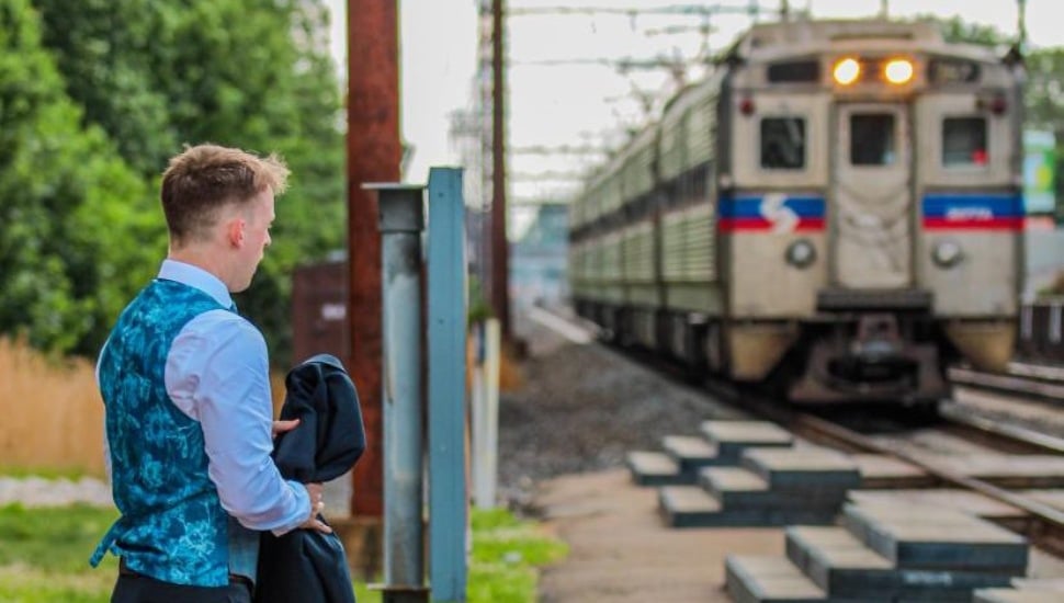 septa passenger waiting