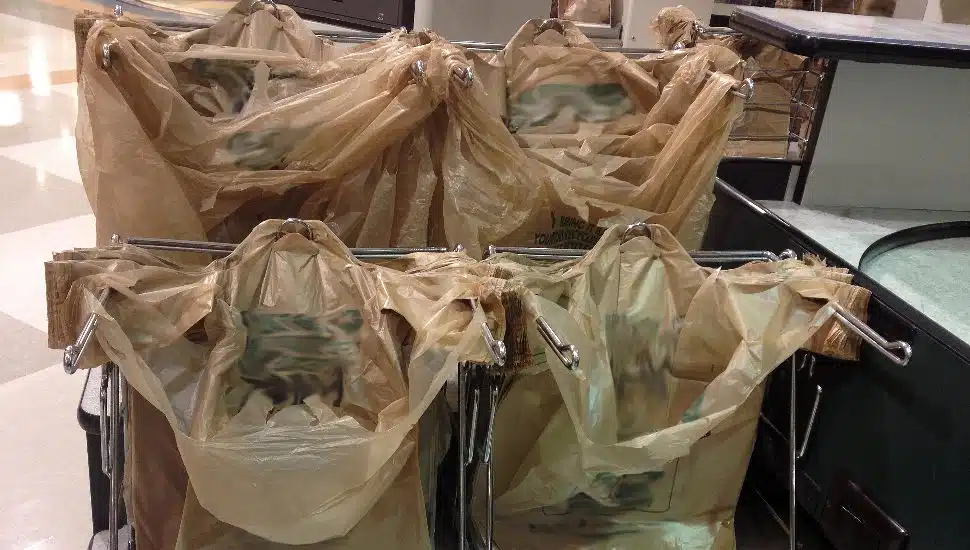 plastic bags