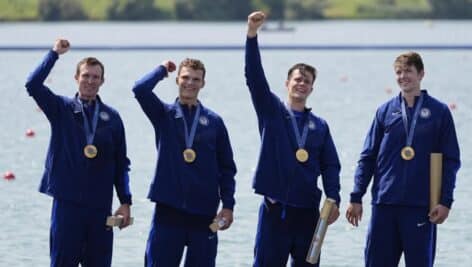 Team USA rowers