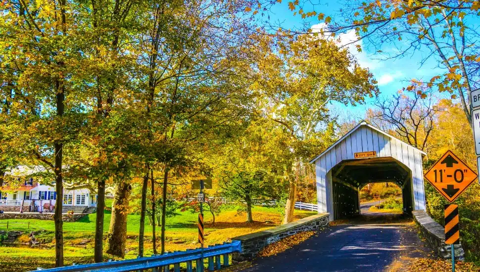 Bucks County Named Best Place to Visit for a Fall Foliage